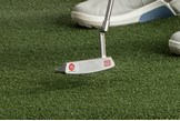 Rick Shiels uses a personalised Evnroll ER2V putter.